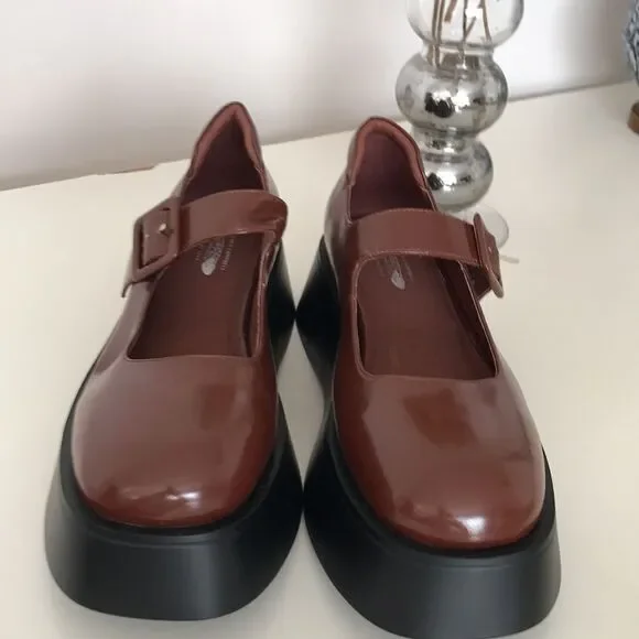 Jeffrey Campbell Ichika Mary Jane Platform Size 10 - Picture 4 of 14